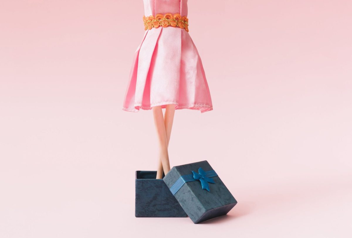 A barbie doll in a box